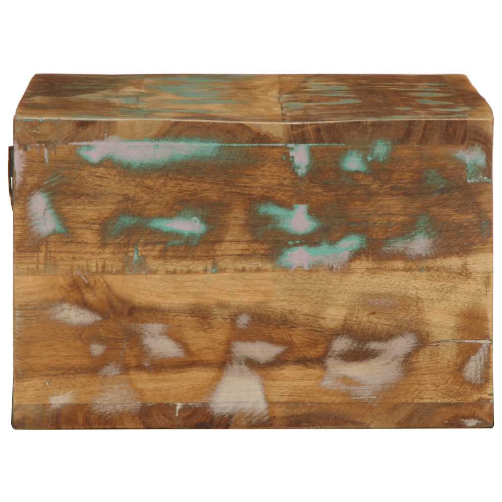 Dulap TV montat pe perete 60x30x19 cm, lemn masiv reciclat GartenMobel Dekor