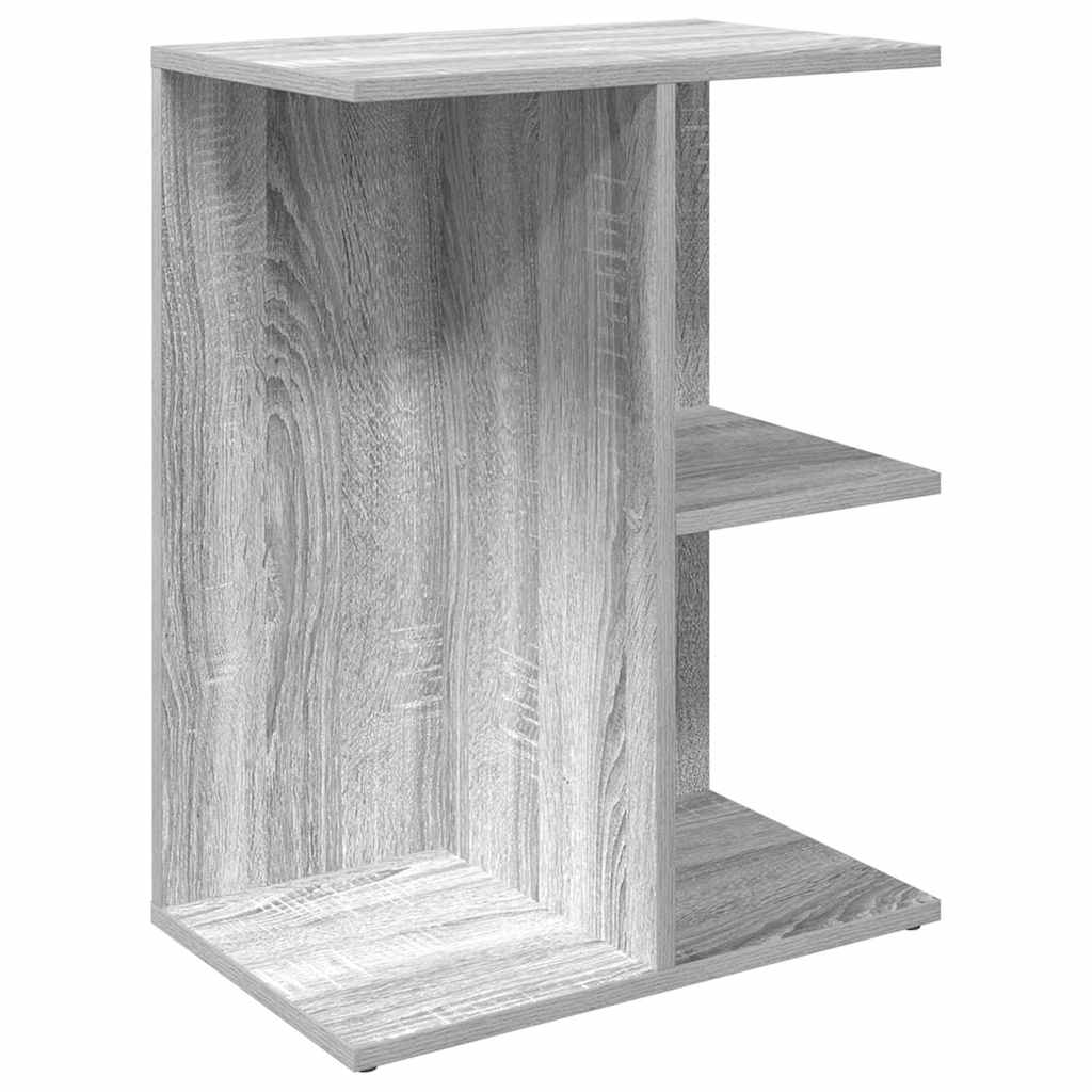 Noptiere 2 buc Gri Sonoma 46,5x29x61 cm Lemn prelucrat GartenMobel Dekor