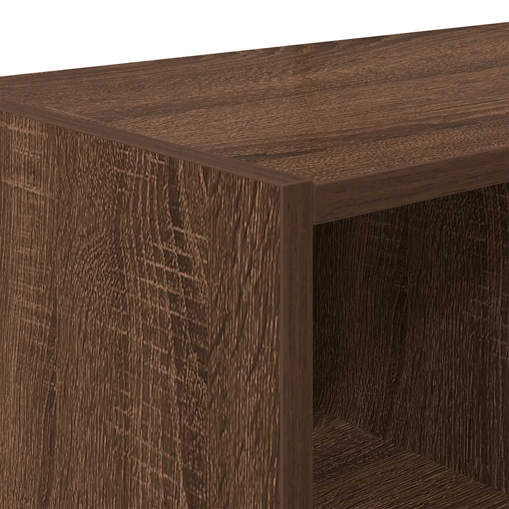 Rafturi pantofi 2 buc Stejar maro stivuibil 89,5x30x40 cm GartenMobel Dekor