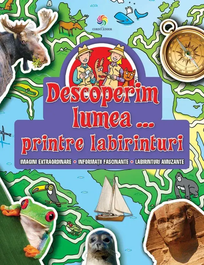 Descoperim lumea - Printre labirinturi PlayLearn Toys