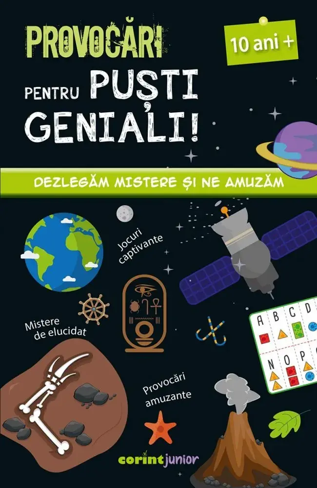 Provocari pentru pusti geniali – 10 ani PlayLearn Toys