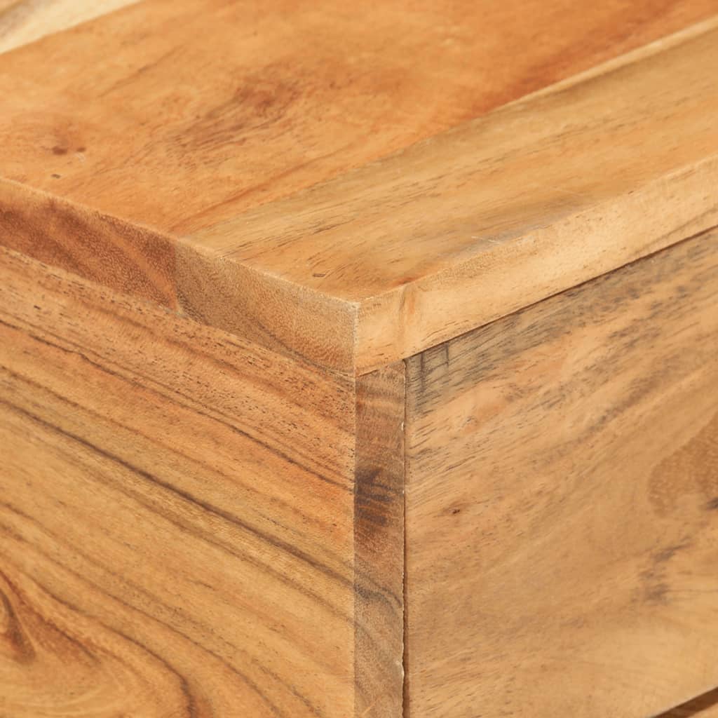 Masă laterală formă U, 45 x 30 x 61 cm, lemn masiv de acacia GartenMobel Dekor