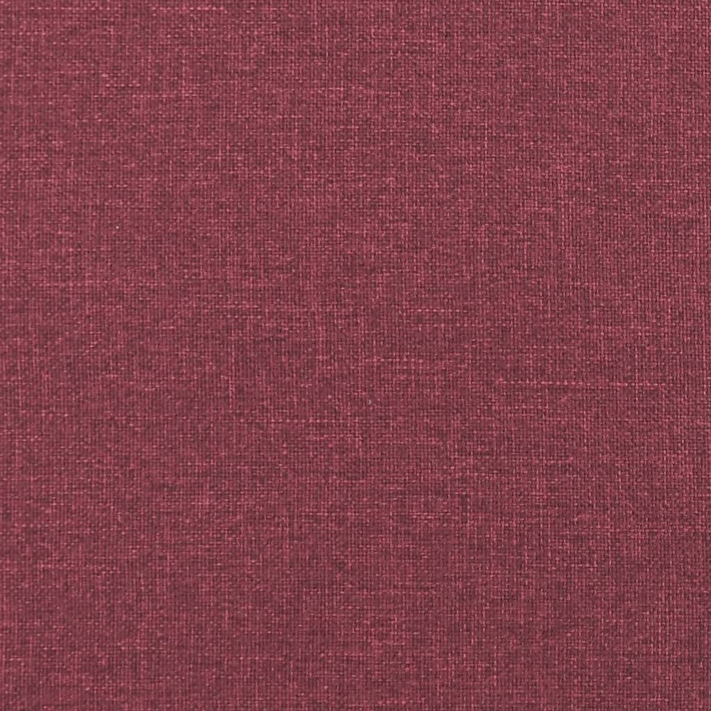 Fotoliu de masaj rabatabil, roșu vin, material textil GartenMobel Dekor
