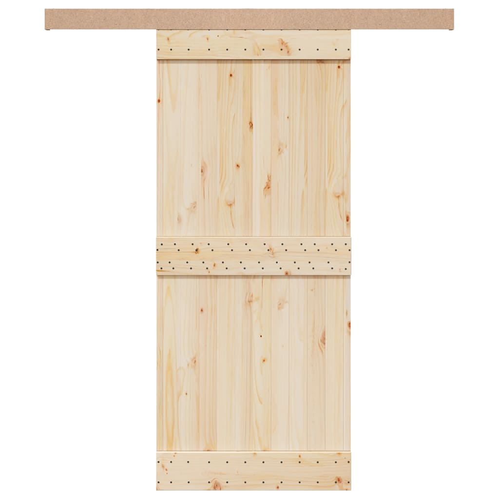 Set de feronerie pentru uși glisante 183 cm din aliaj aluminiu GartenMobel Dekor