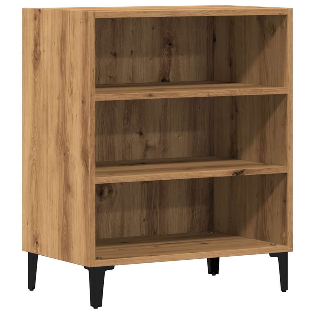 Dulap, stejar artizanal, 57x35x75 cm, lemn prelucrat GartenMobel Dekor