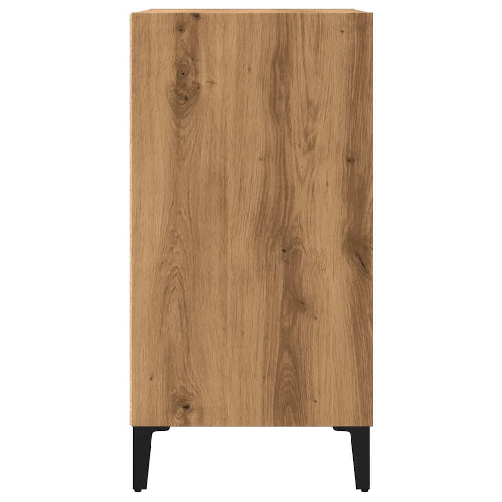 Dulap, stejar artizanal, 57x35x75 cm, lemn prelucrat GartenMobel Dekor
