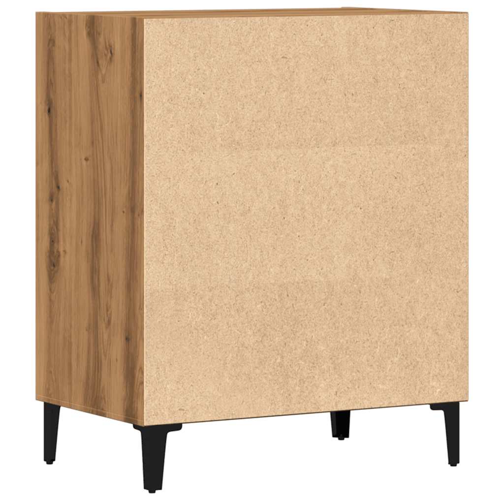 Dulap, stejar artizanal, 57x35x75 cm, lemn prelucrat GartenMobel Dekor