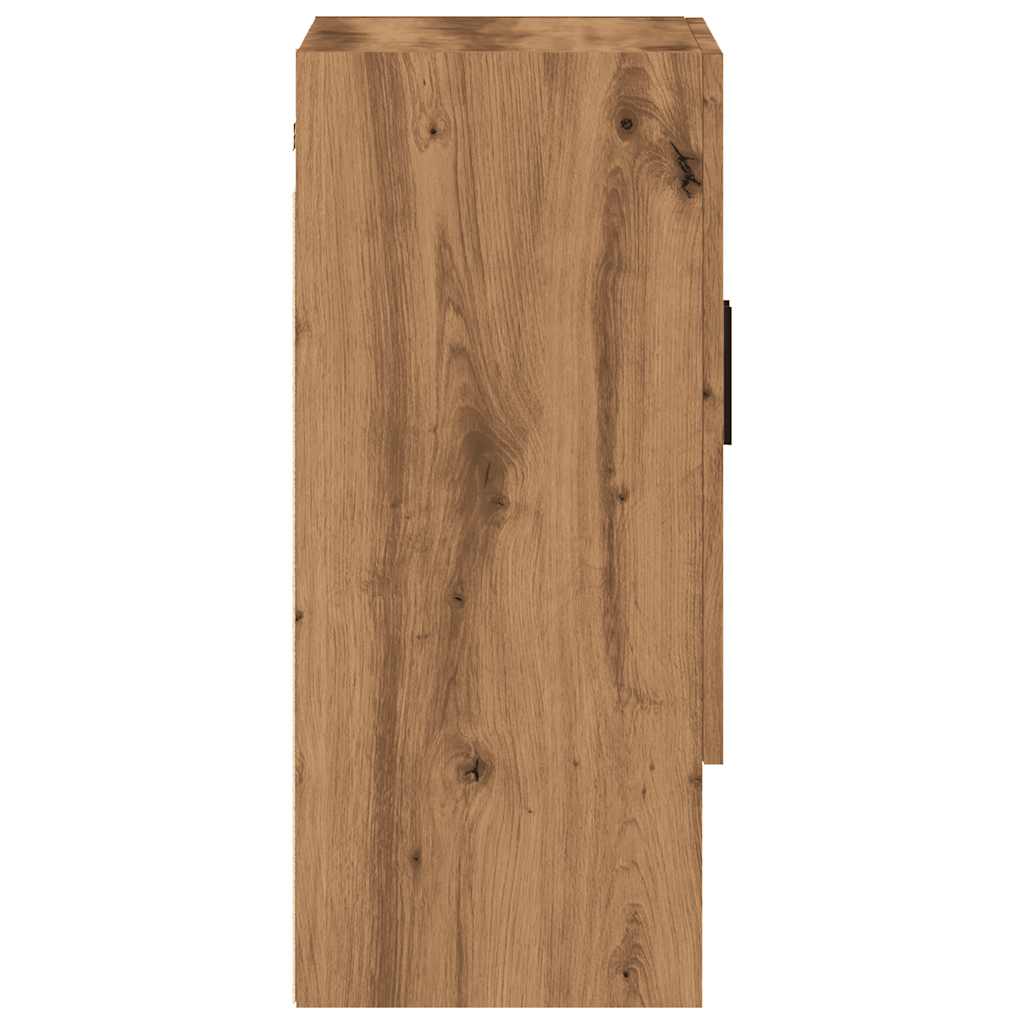 Dulap de perete, Stejar artizanal, 60x31x70 cm, lemn compozit GartenMobel Dekor