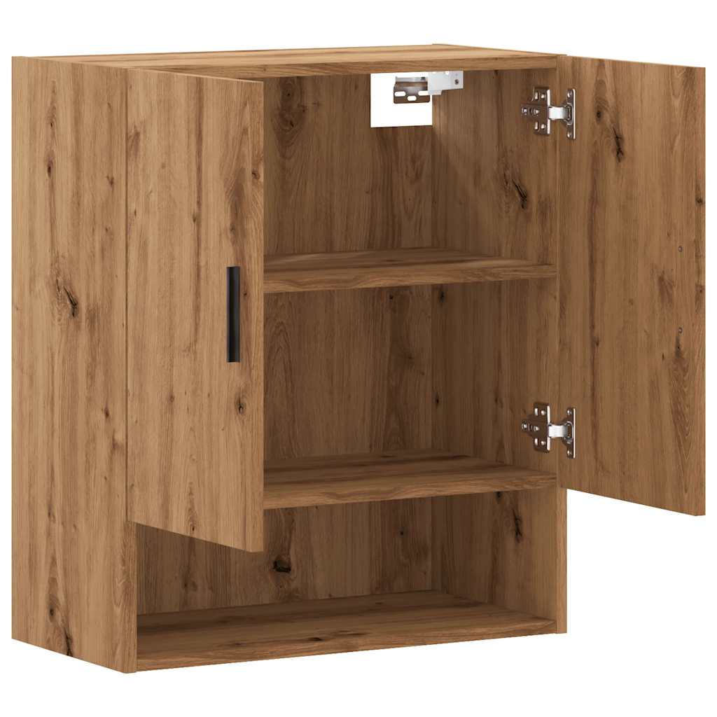 Dulap de perete, Stejar artizanal, 60x31x70 cm, lemn compozit GartenMobel Dekor