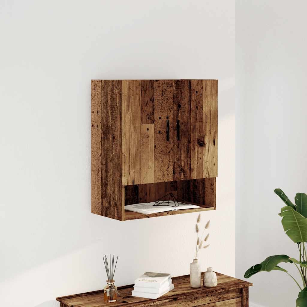 Dulap de perete, lemn vechi, 60x31x70 cm, lemn compozit GartenMobel Dekor