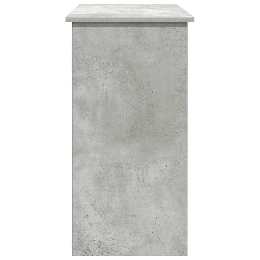 Birou, gri beton, 80 x 40 x 75 cm, PAL GartenMobel Dekor