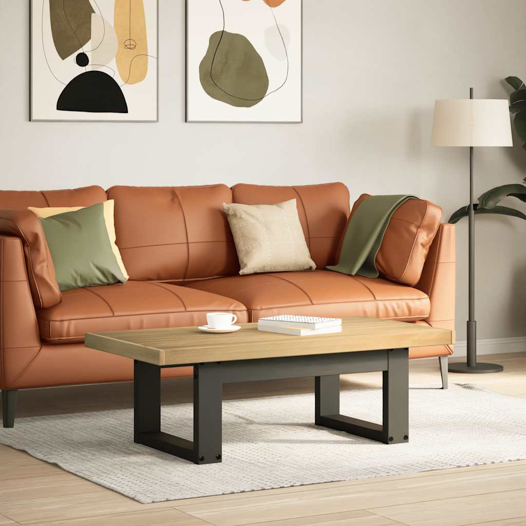 Masuta de cafea NOAIN picioare in forma de U lemn masiv de pin GartenMobel Dekor