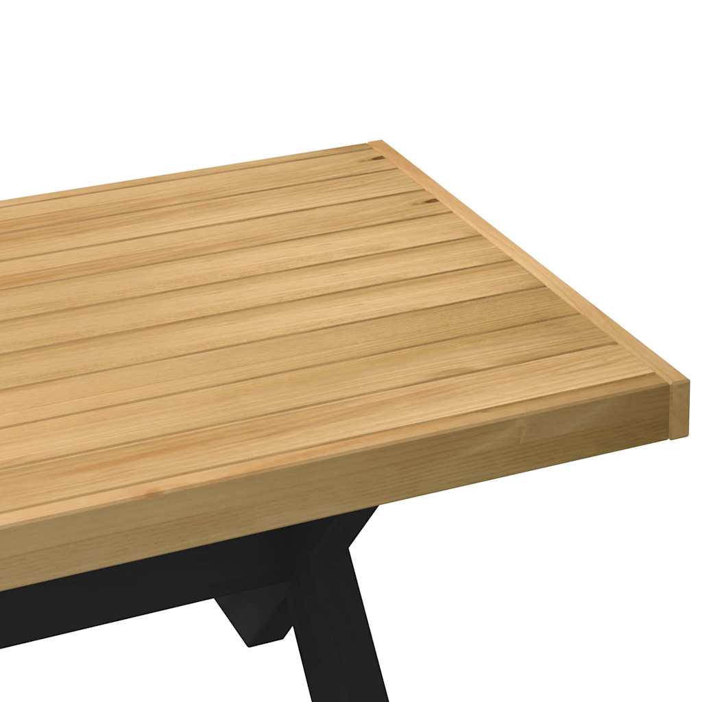 Masuta de cafea NOAIN picioare in forma de X lemn masiv de pin GartenMobel Dekor