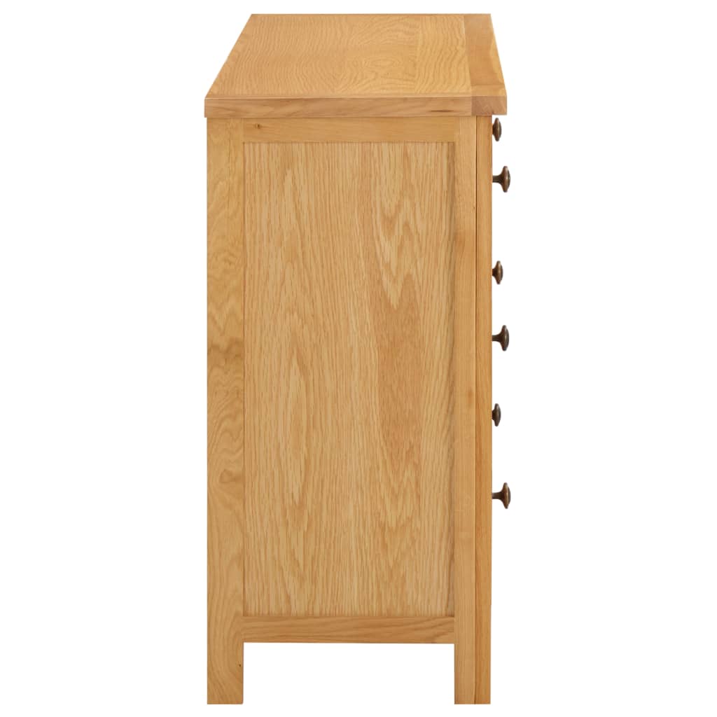 Dulap cu sertare, 105 x 33,5 x 73 cm, lemn masiv stejar GartenMobel Dekor