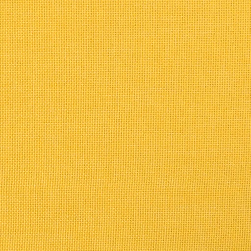 Scaun de relaxare, galben muștar, material textil GartenMobel Dekor