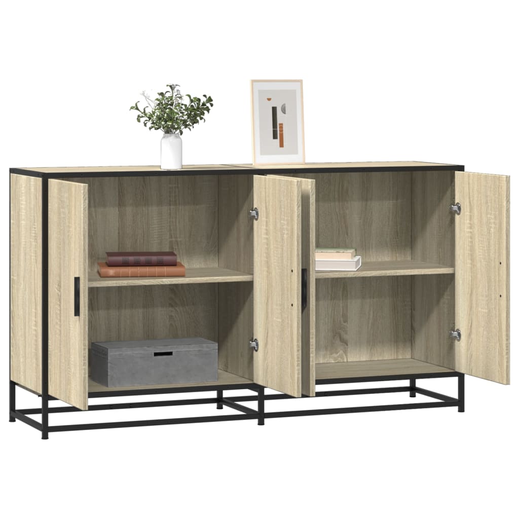 Dulap, stejar sonoma, 134x35x76 cm, lemn prelucrat GartenMobel Dekor