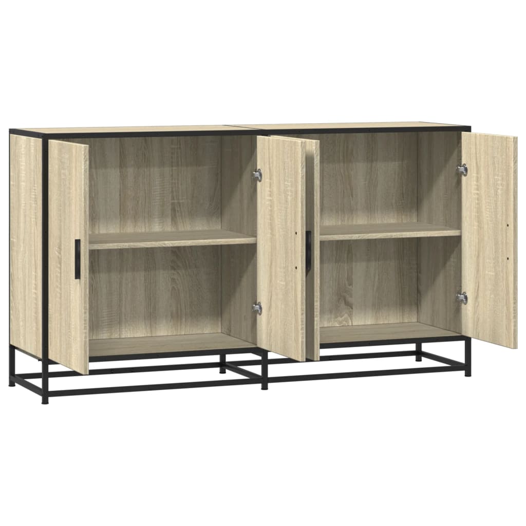 Dulap, stejar sonoma, 134x35x76 cm, lemn prelucrat GartenMobel Dekor