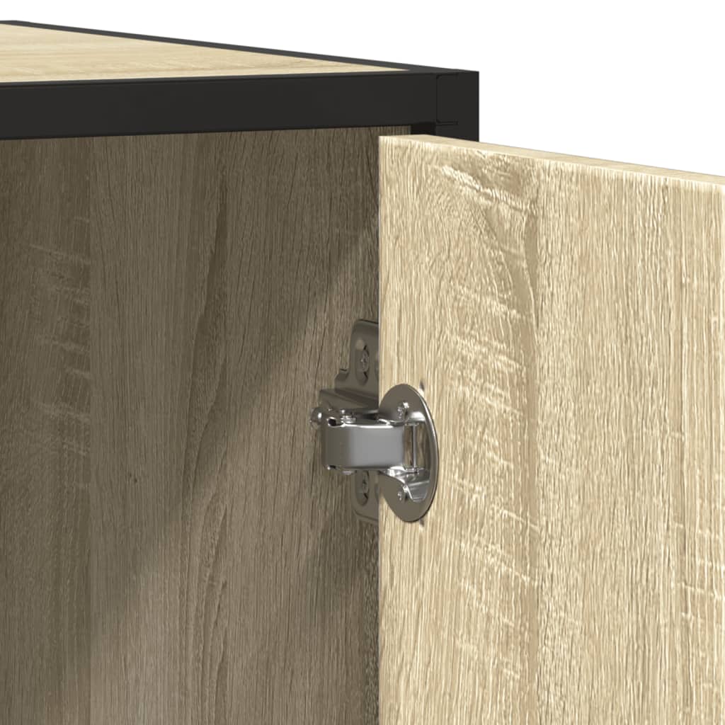 Dulap, stejar sonoma, 134x35x76 cm, lemn prelucrat GartenMobel Dekor