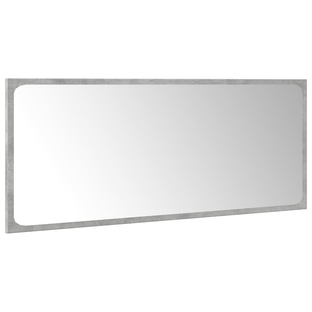 Set mobilier de baie, 4 piese, gri beton, lemn compozit GartenMobel Dekor