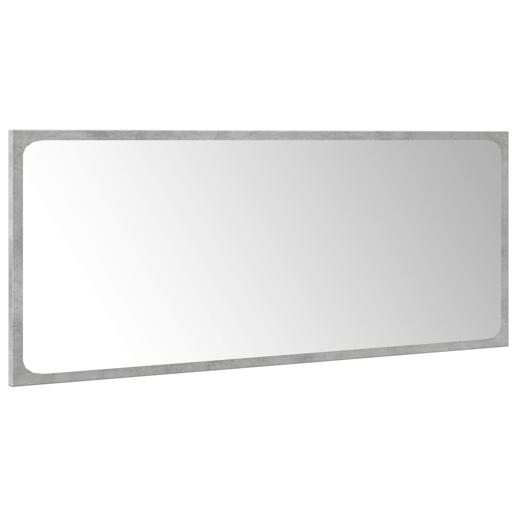 Set mobilier de baie, 4 piese, gri beton, lemn compozit GartenMobel Dekor
