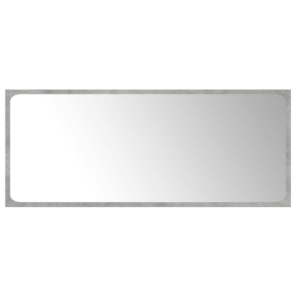 Set mobilier de baie, 4 piese, gri beton, lemn compozit GartenMobel Dekor