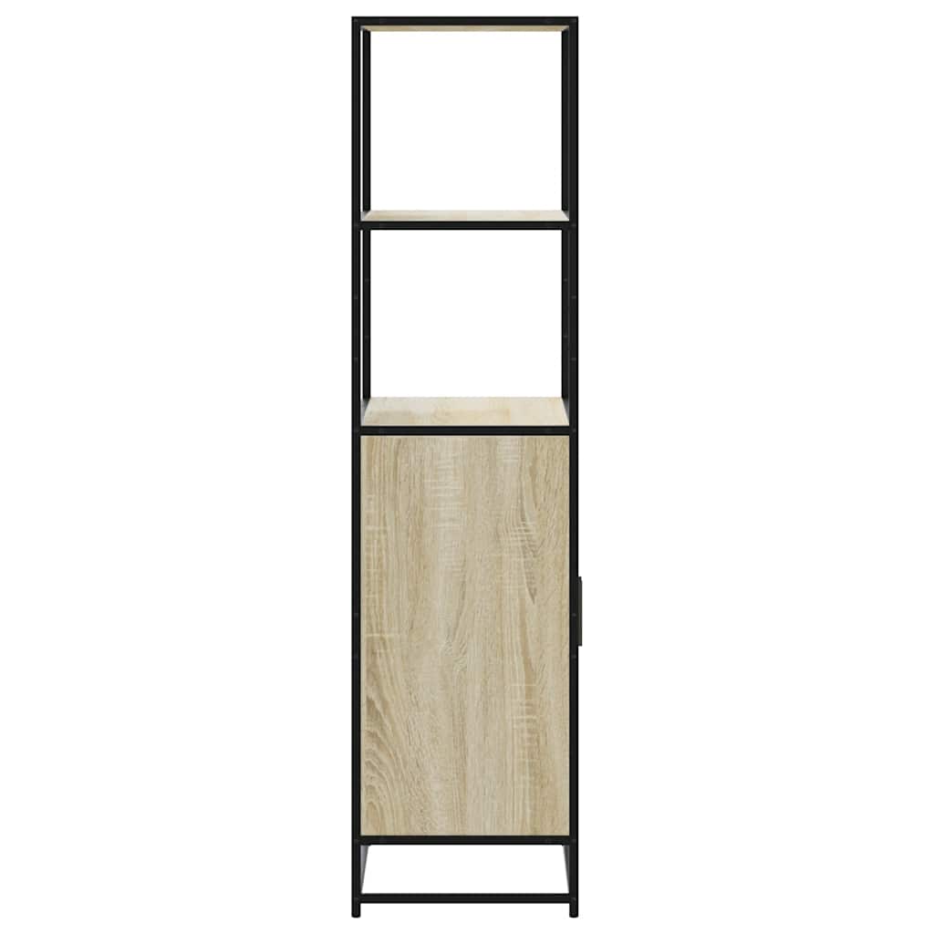 Dulapuru Stejar Sonoma 68x35x139 cm lemn și metal prelucrat GartenMobel Dekor