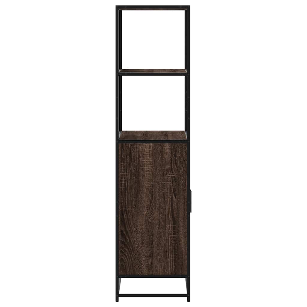 Dulapuru Stejar maro 68x35x139 cm lemn și metal prelucrat GartenMobel Dekor