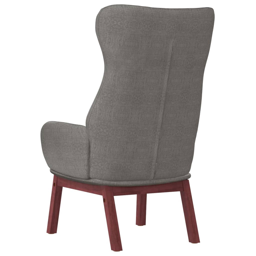 Scaun de relaxare, gri deschis, material textil GartenMobel Dekor