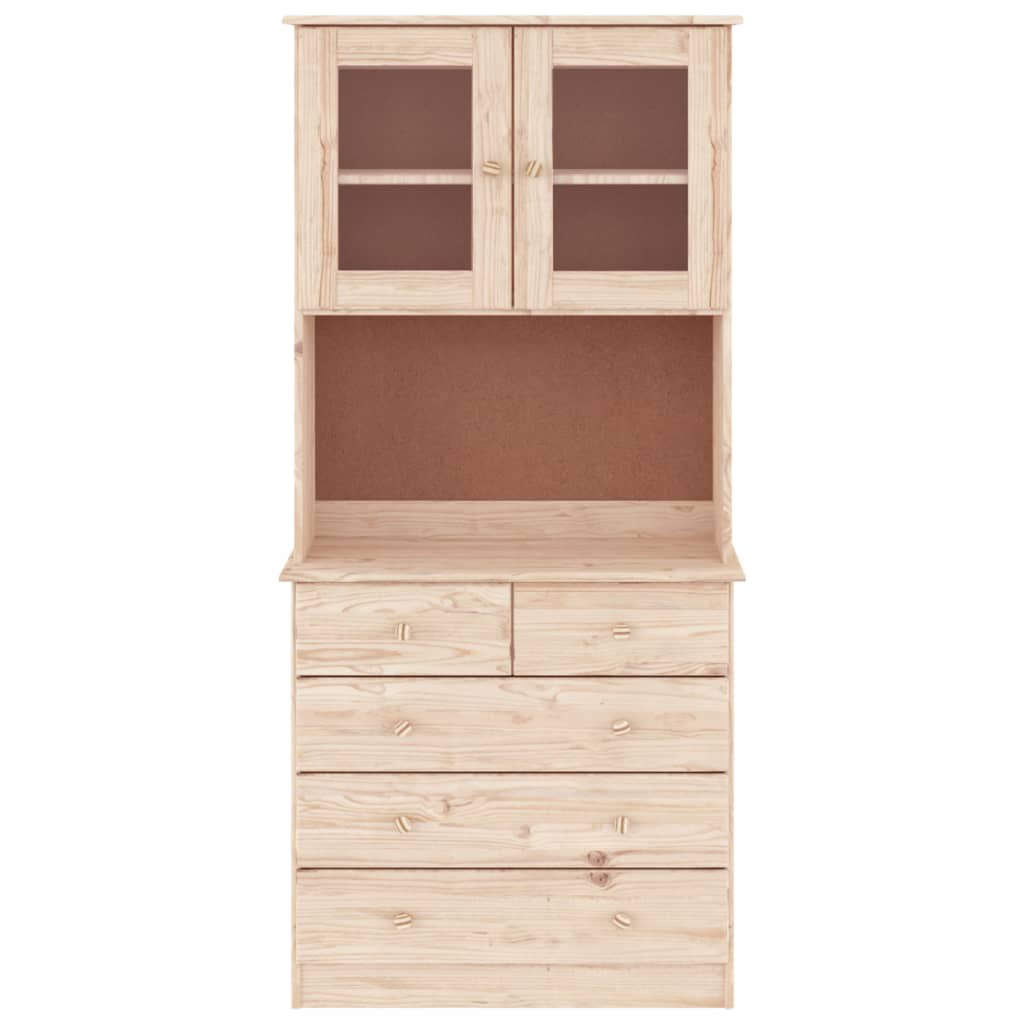 Dulap înalt ALTA, 77x35x73 cm, lemn masiv de pin GartenMobel Dekor