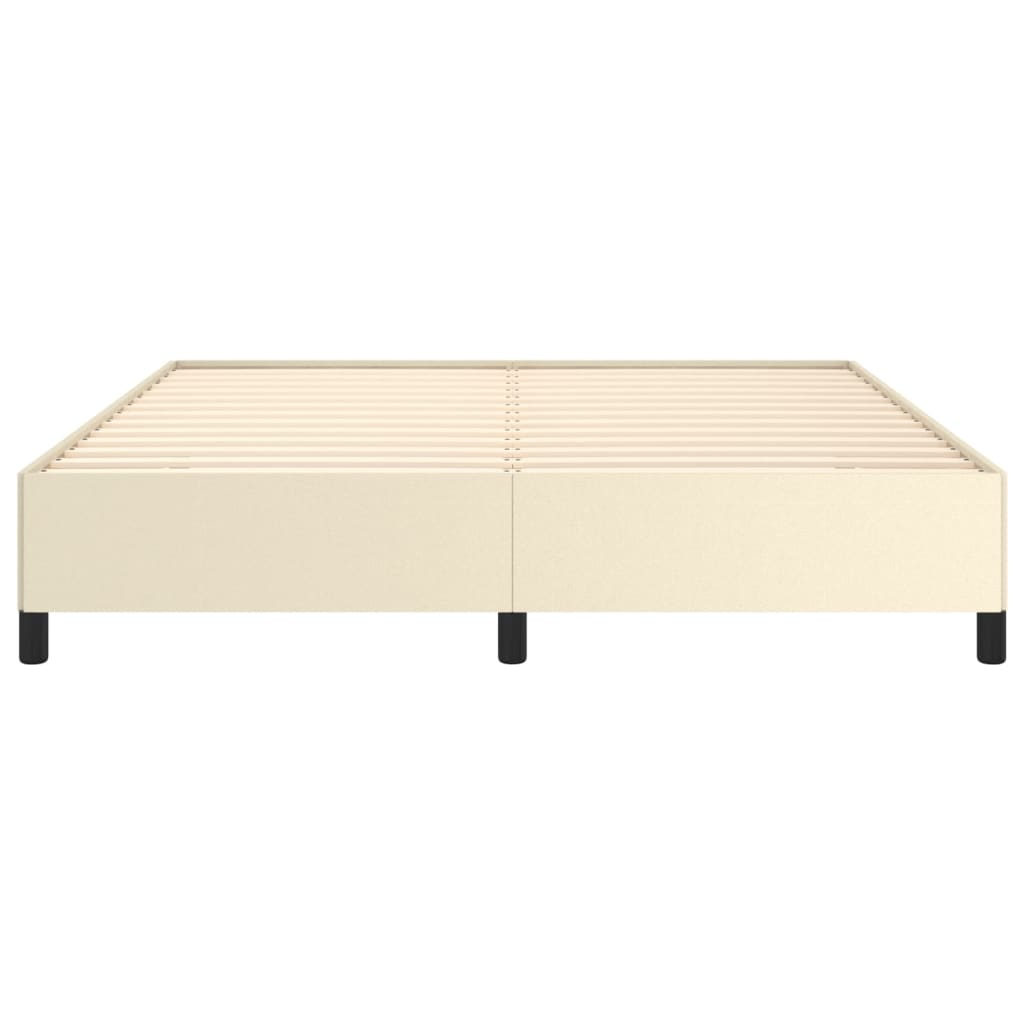Cadru de pat, crem, 160x200 cm, piele ecologică GartenMobel Dekor