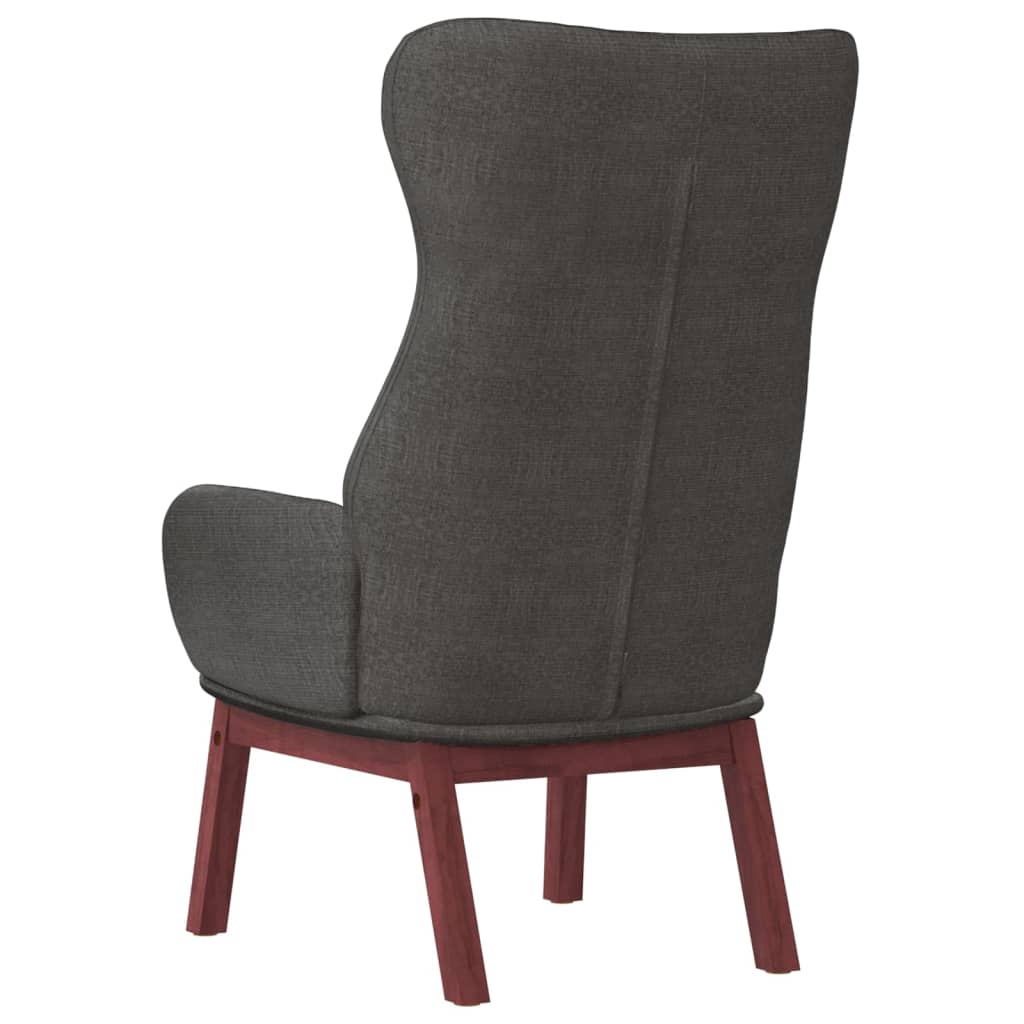 Scaun de relaxare, gri închis, material textil GartenMobel Dekor