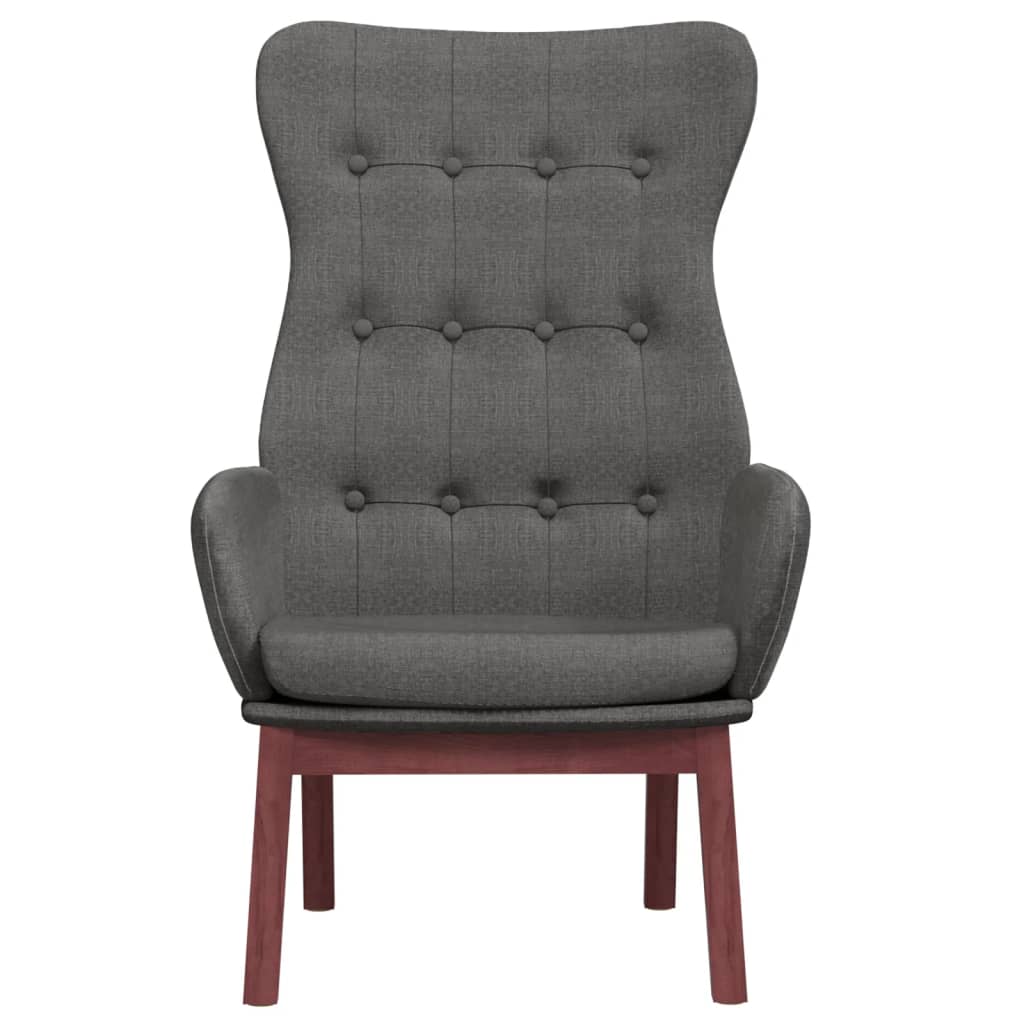 Scaun de relaxare, gri închis, material textil GartenMobel Dekor