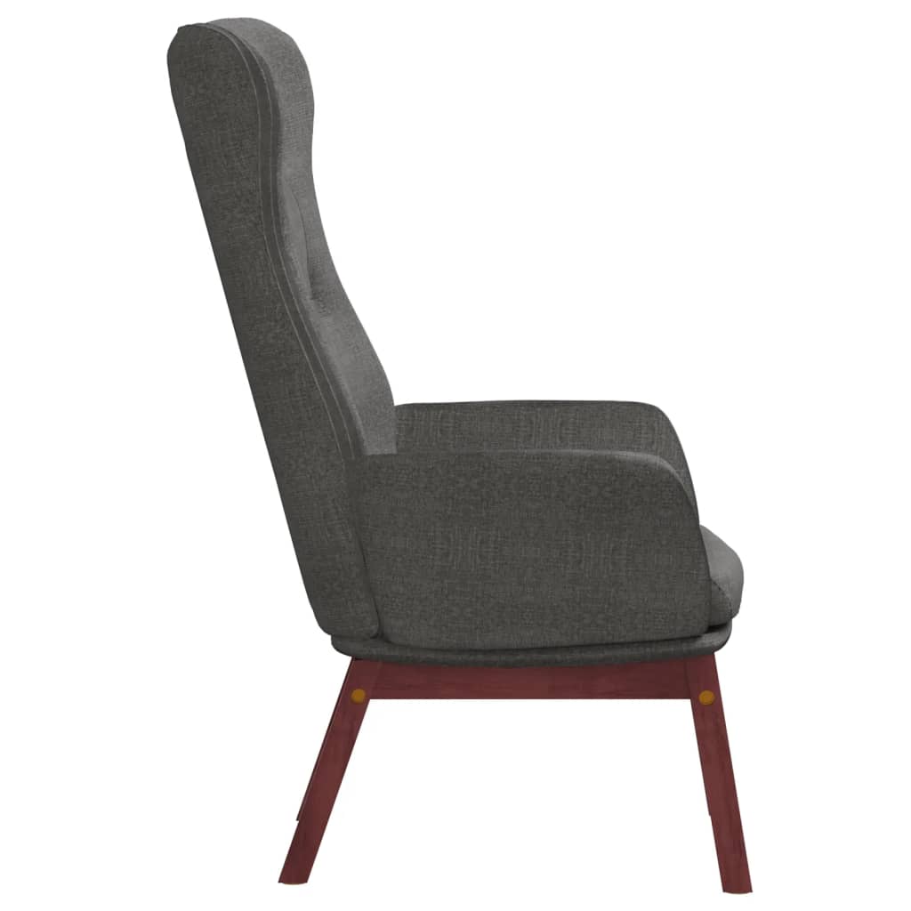 Scaun de relaxare, gri închis, material textil GartenMobel Dekor