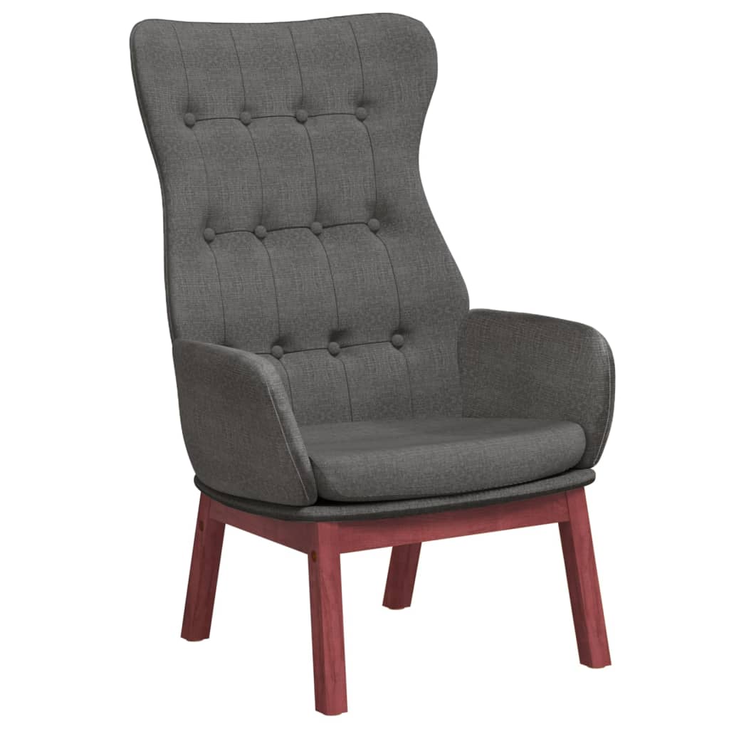 Scaun de relaxare, gri închis, material textil GartenMobel Dekor