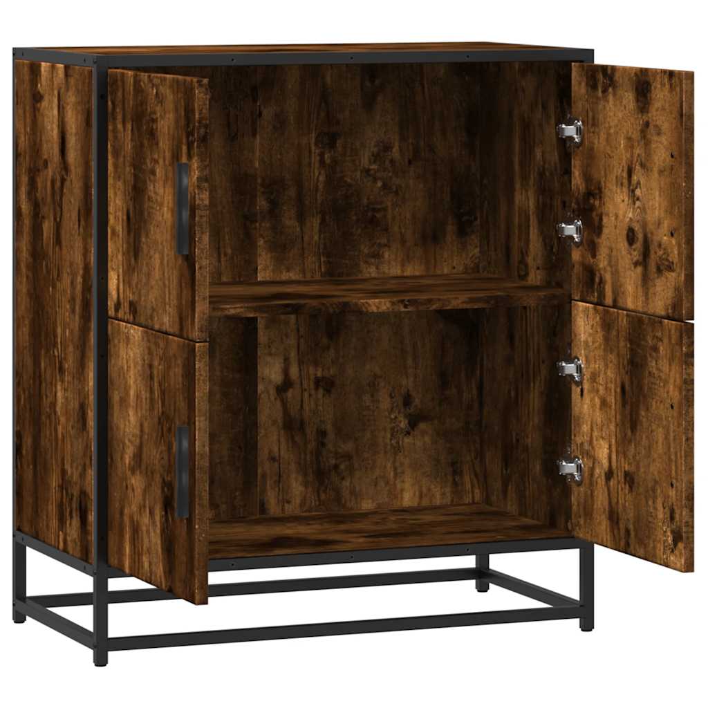 Bufetă Stejar afumat 68x35x76 cm Lemn prelucrat GartenMobel Dekor