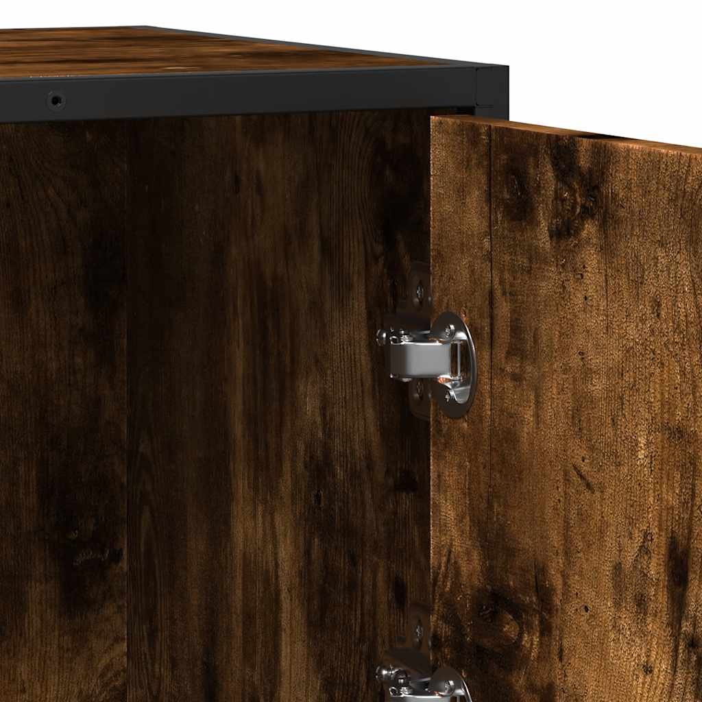 Bufetă Stejar afumat 68x35x76 cm Lemn prelucrat GartenMobel Dekor