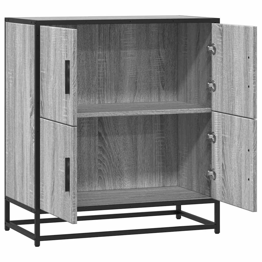 Bufetă gri Sonoma 68x35x76 cm din lemn prelucrat GartenMobel Dekor