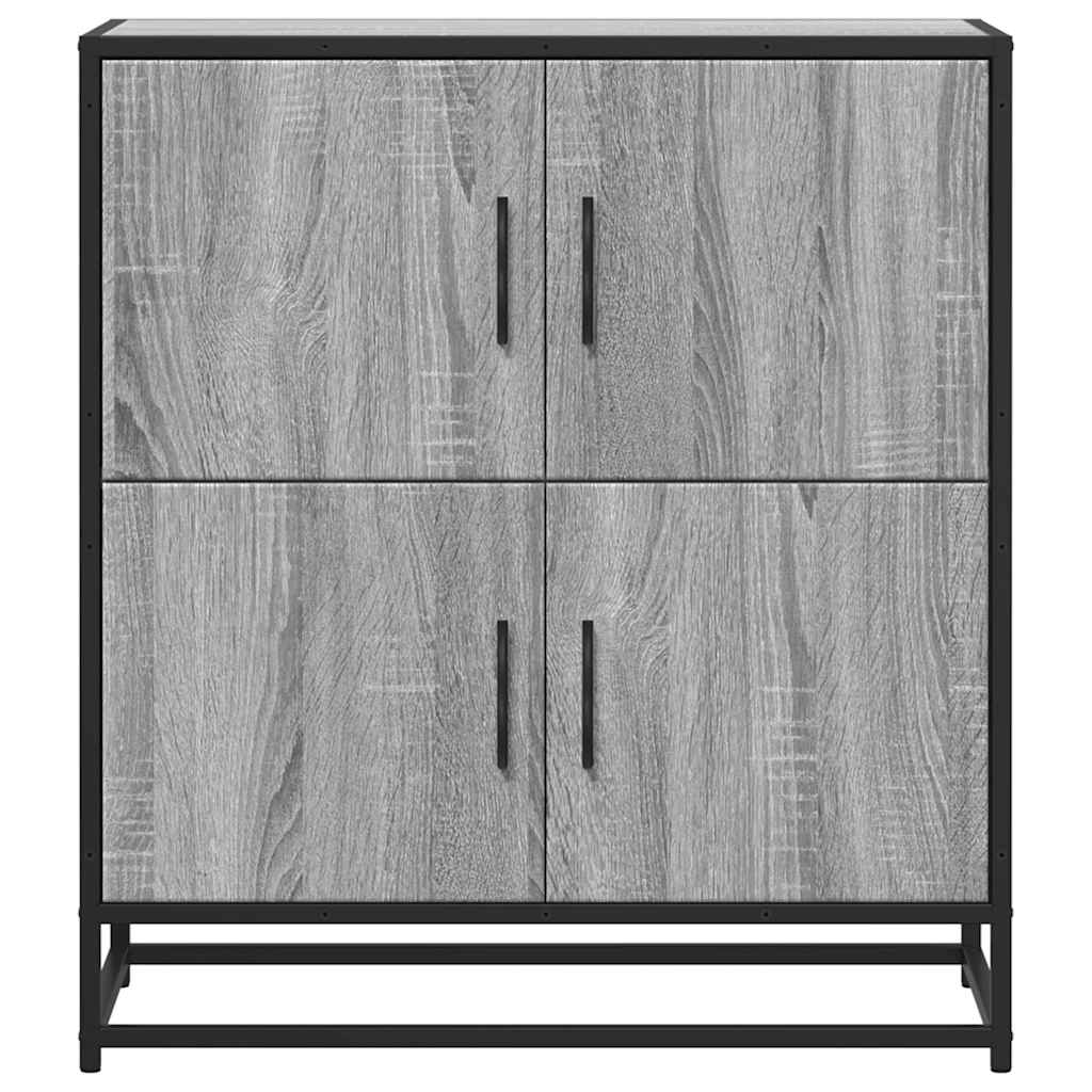 Bufetă gri Sonoma 68x35x76 cm din lemn prelucrat GartenMobel Dekor