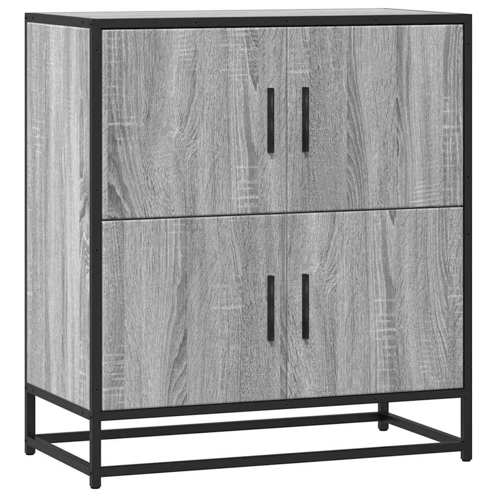 Bufetă gri Sonoma 68x35x76 cm din lemn prelucrat GartenMobel Dekor