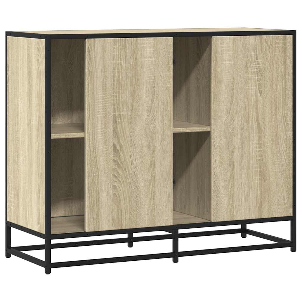 Dulap, stejar sonoma, 92x35x76 cm, lemn prelucrat GartenMobel Dekor