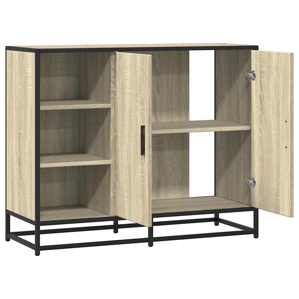 Dulap, stejar sonoma, 92x35x76 cm, lemn prelucrat GartenMobel Dekor