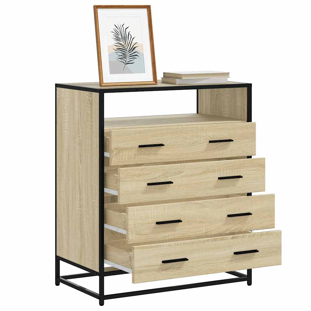 Dulap cu sertare, stejar sonoma, 70x41x70 cm, lemn compozit GartenMobel Dekor