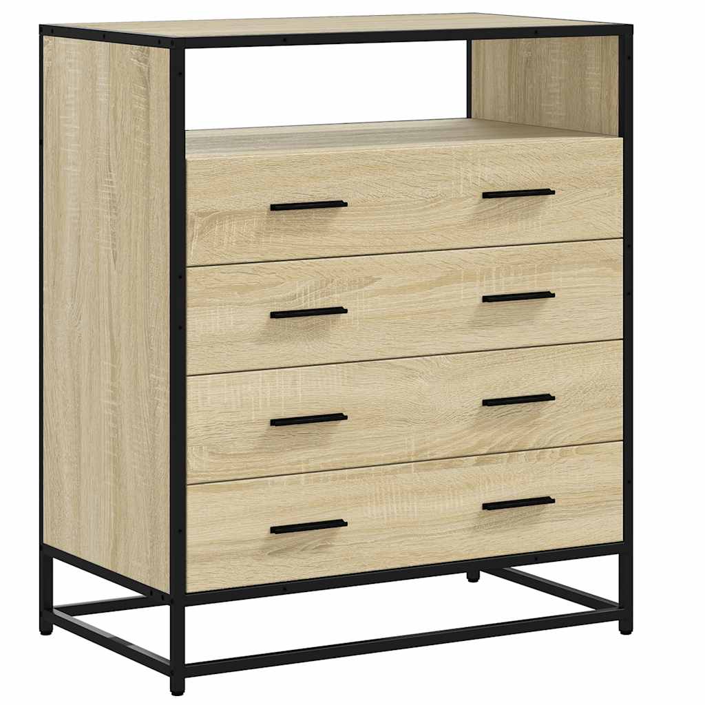 Dulap cu sertare, stejar sonoma, 70x41x70 cm, lemn compozit GartenMobel Dekor