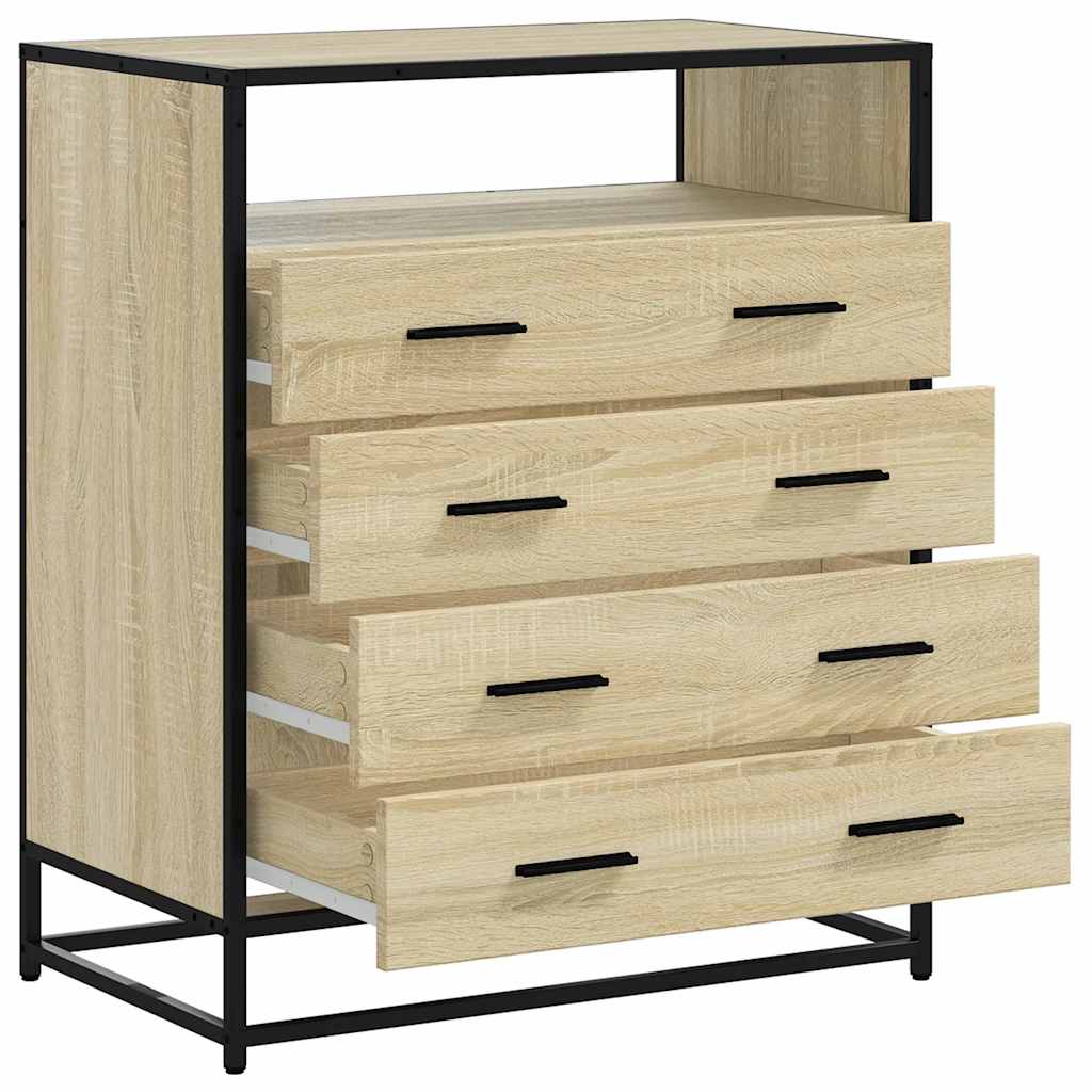 Dulap cu sertare, stejar sonoma, 70x41x70 cm, lemn compozit GartenMobel Dekor
