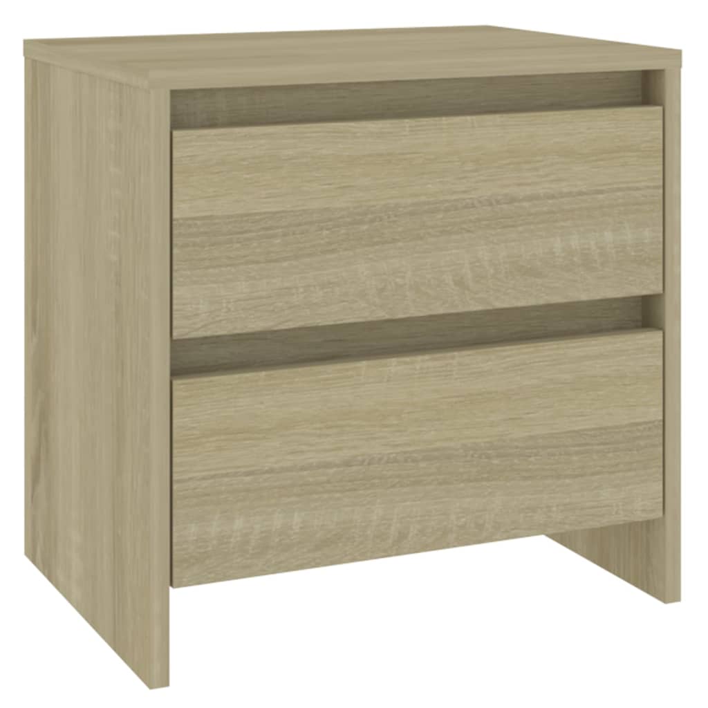 Noptiere, 2 buc., stejar sonoma, 45x34,5x44,5 cm, PAL  GartenMobel Dekor