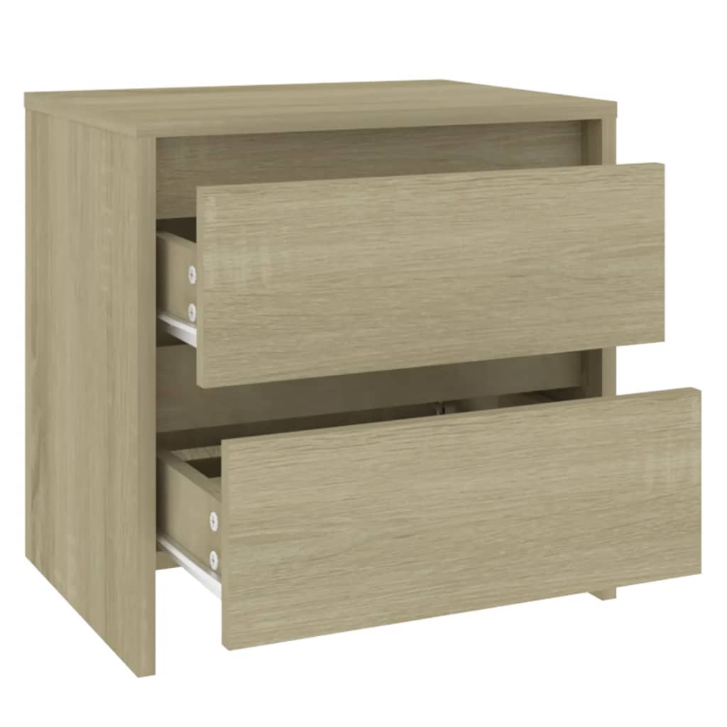 Noptiere, 2 buc., stejar sonoma, 45x34,5x44,5 cm, PAL  GartenMobel Dekor