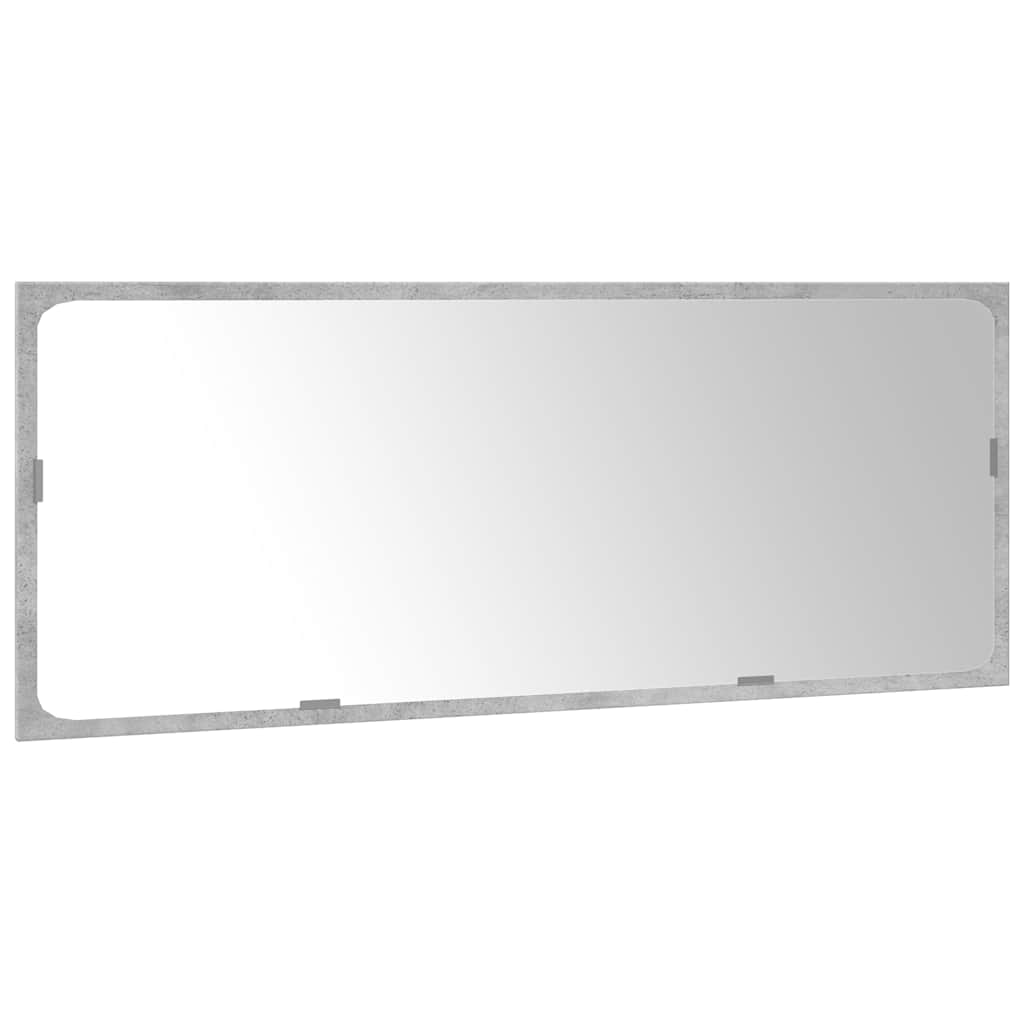 Set mobilier de baie, 3 piese, gri beton, lemn compozit GartenMobel Dekor