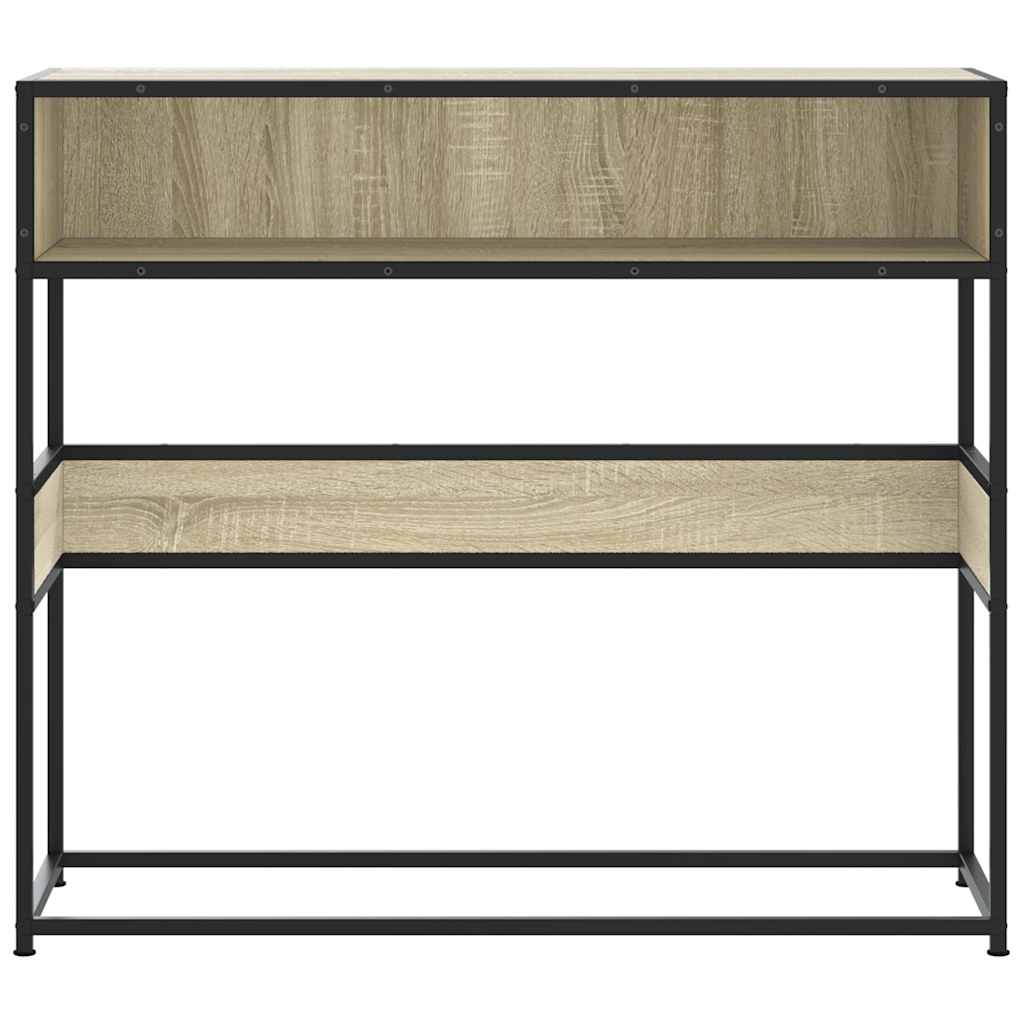 Măsuță consolă, stejar sonoma, 90x35x80 cm, lemn prelucrat GartenMobel Dekor