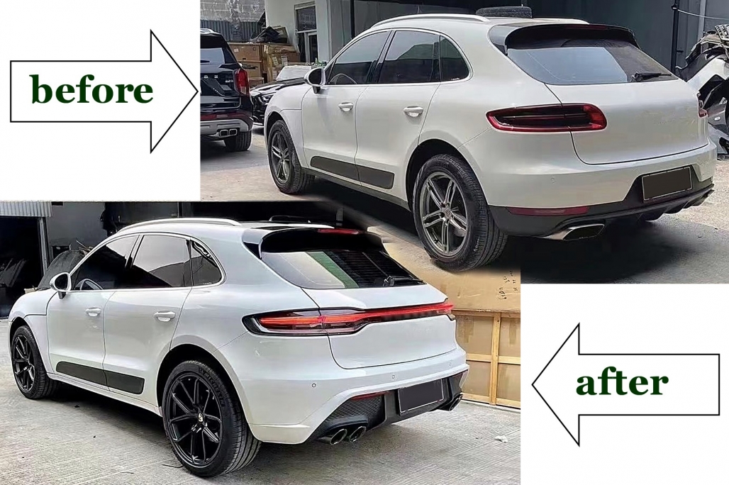 Pachet Exterior Porsche Macan 95B (2014-2023) Conversie la GTS Design Performance AutoTuning