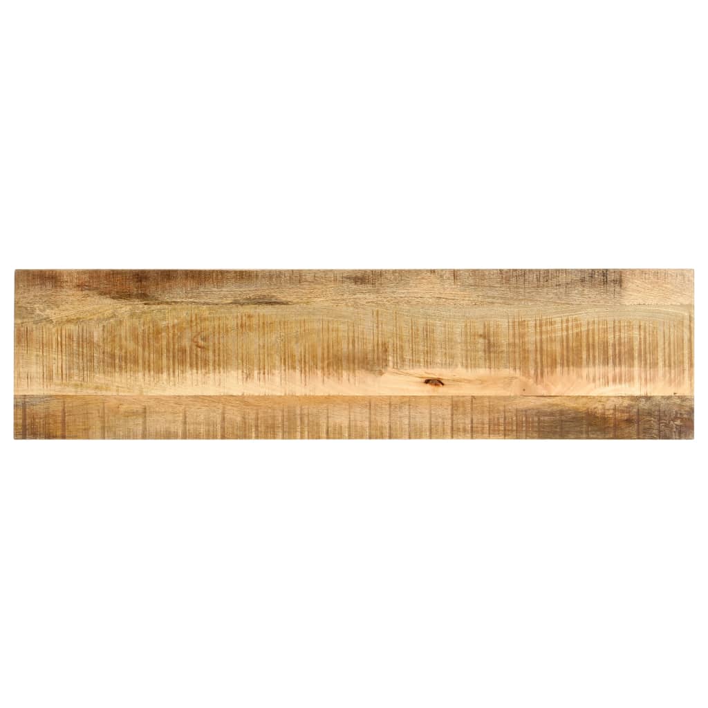 Masă consolă, 140 x 35 x 76 cm, lemn masiv de mango nefinisat GartenMobel Dekor